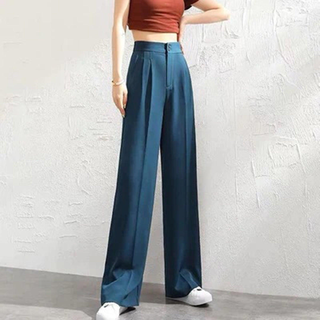 Bonnie | High-Waisted Wide Leg Pants - Lightweight and Breathable