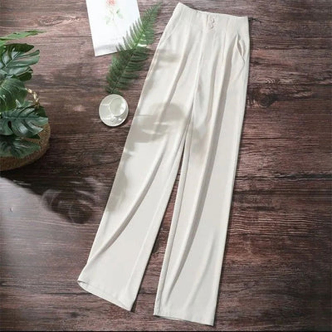 Bonnie | High-Waisted Wide Leg Pants - Lightweight and Breathable