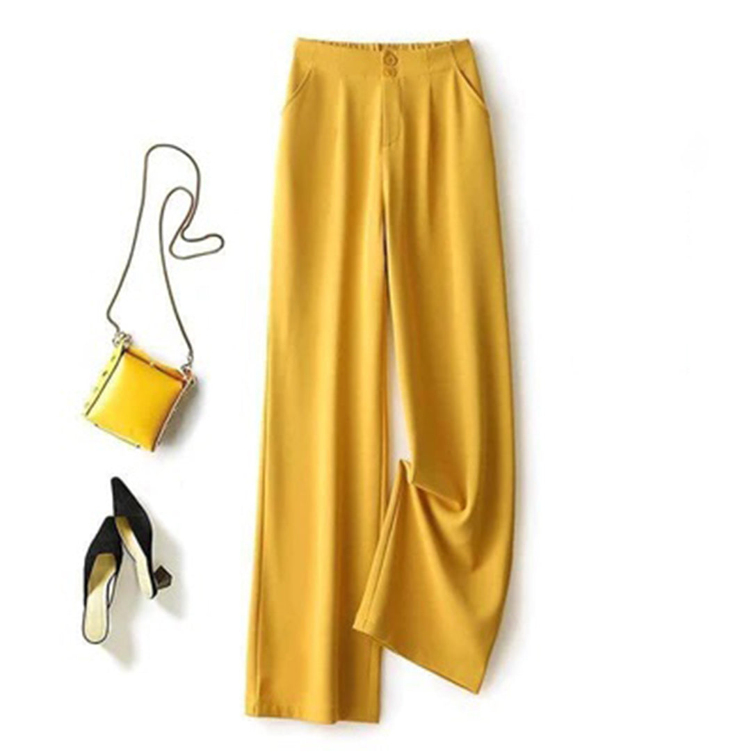 Bonnie | High-Waisted Wide Leg Pants - Lightweight and Breathable