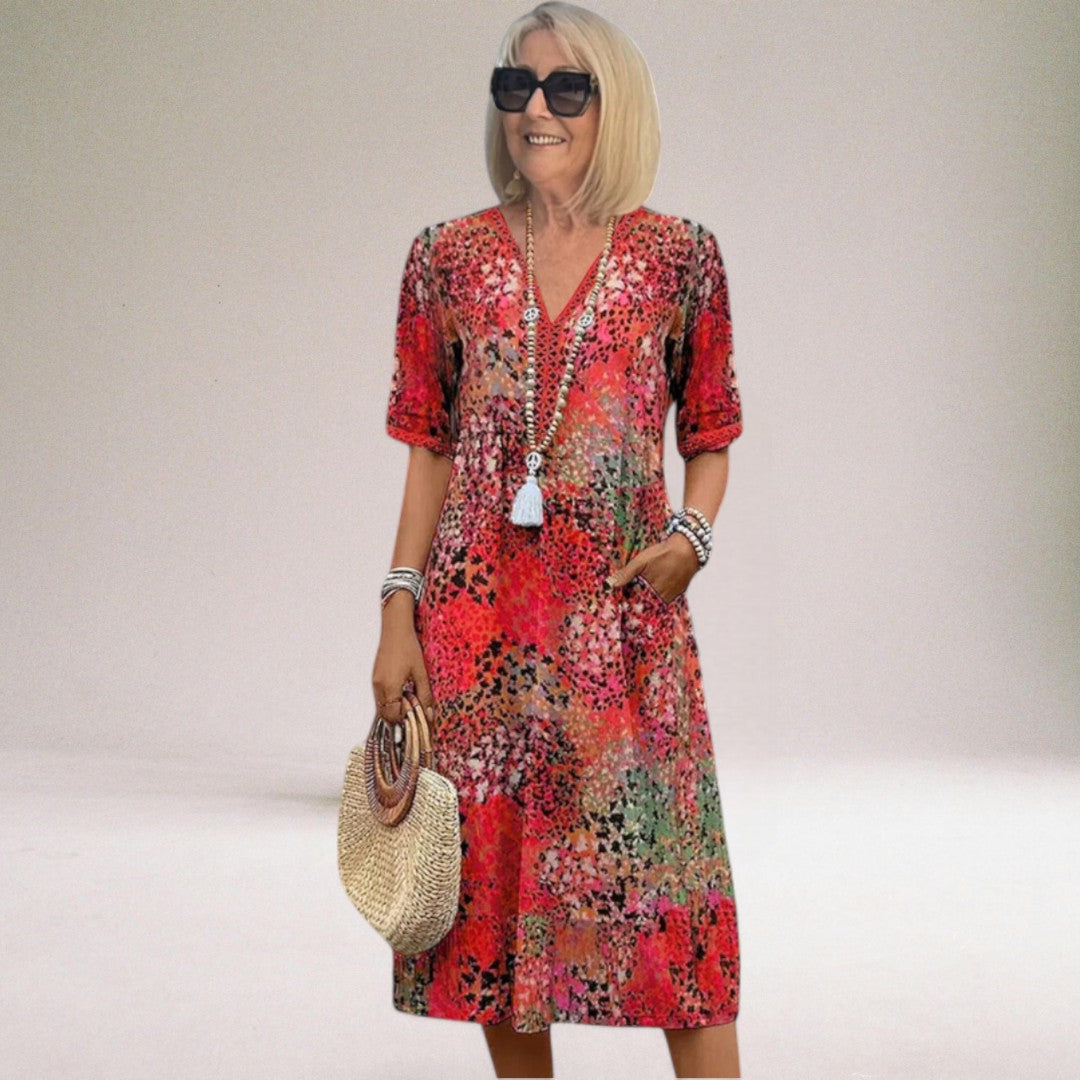 Lacey | Chic Floral Spring Dress for Women