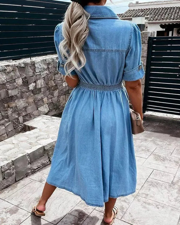 Lucinda | Chic Denim Dress Perfect for Any Occasion