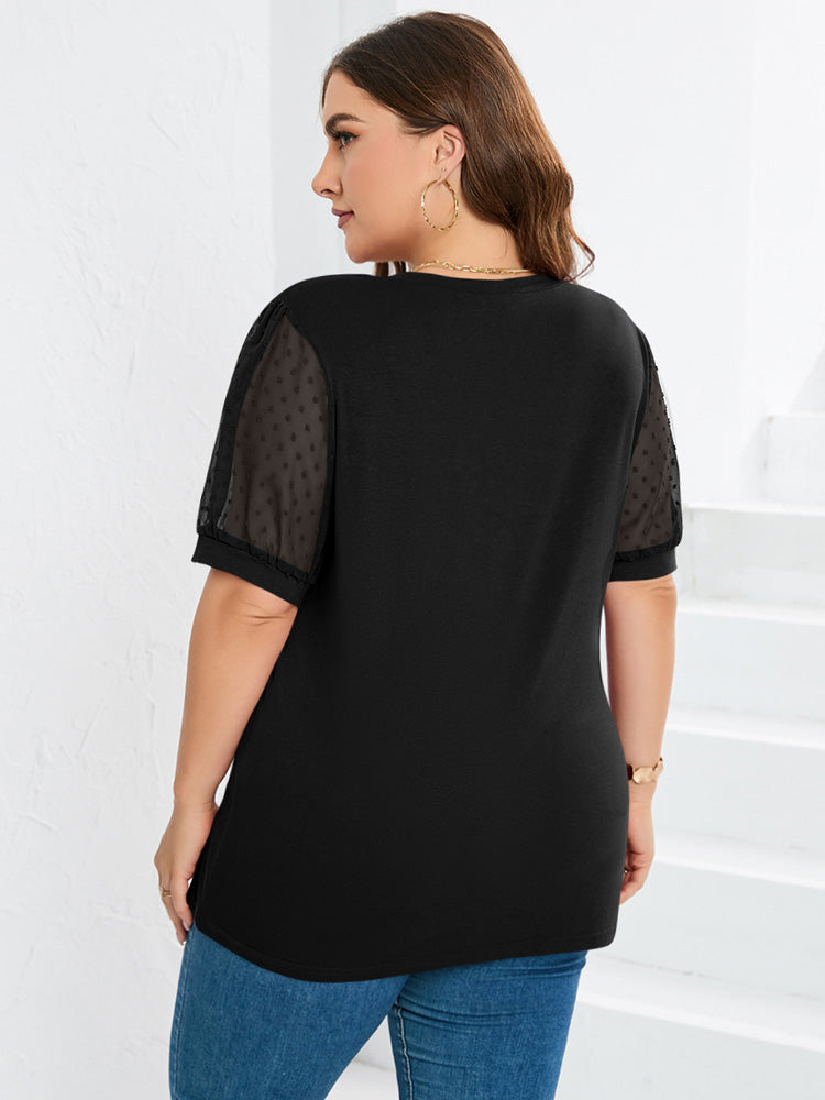 Alexia | V-Neck Sleeve Belly Cover Top for Effortless Everyday Elegance