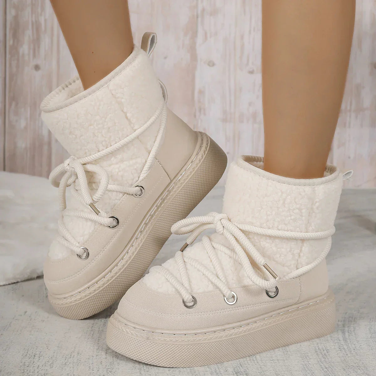 Ximena | Women's Lace-Up Winter Boots