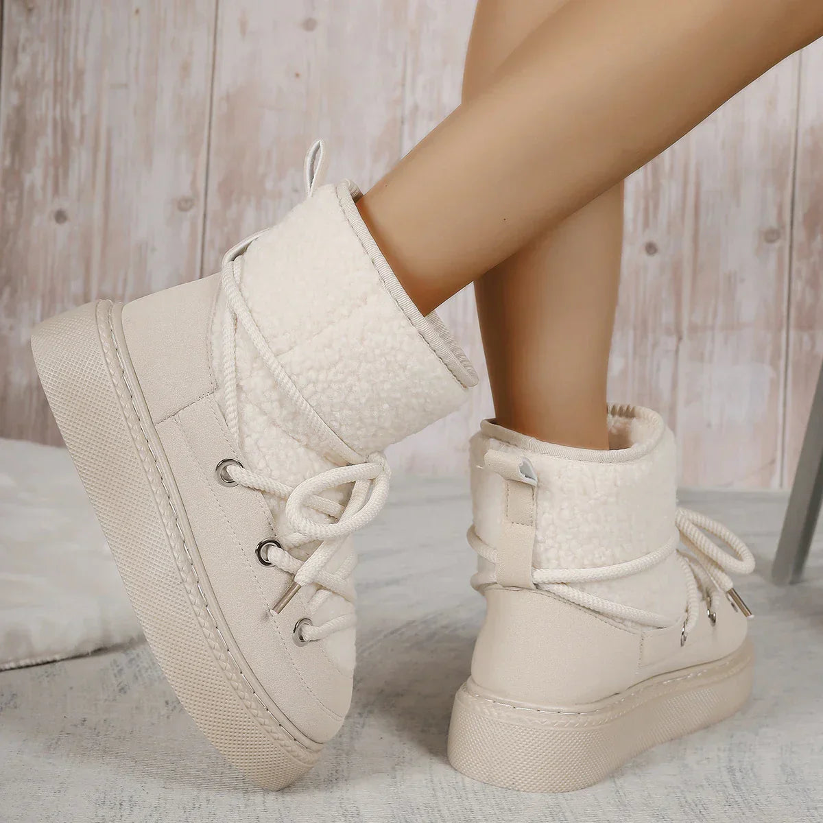 Ximena | Women's Lace-Up Winter Boots
