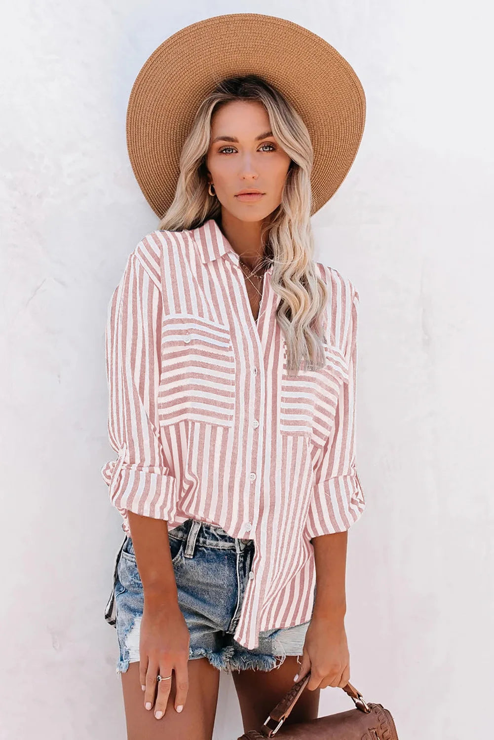 Cheryl | Striped Blouse for Women - Effortlessly Stylish Casual Chic