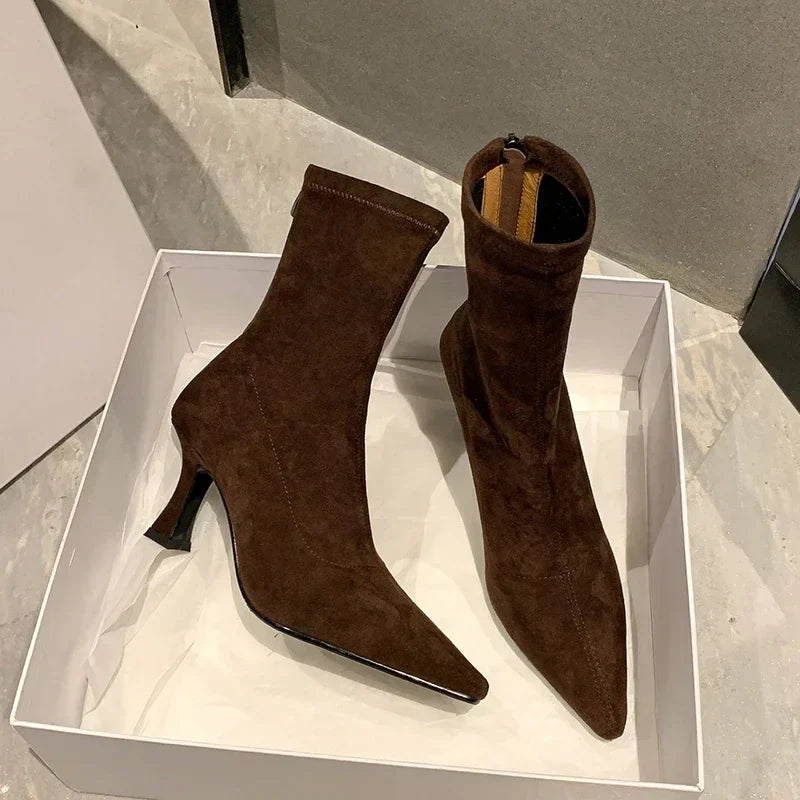 Alondra | Women's Pointed Heel Boots