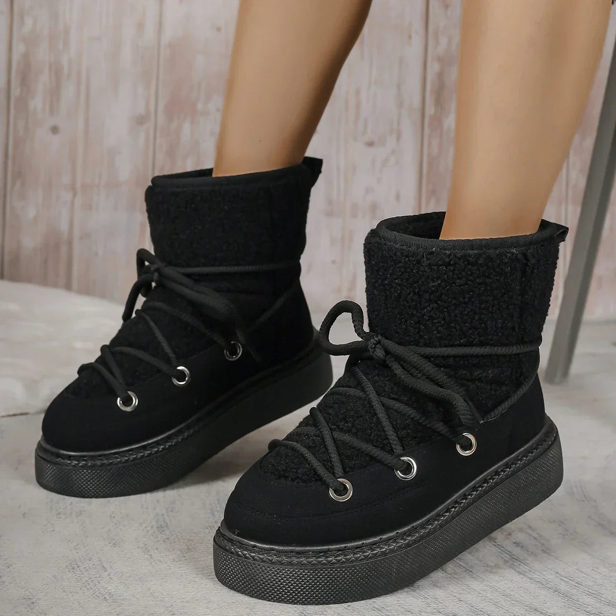 Ximena | Women's Lace-Up Winter Boots