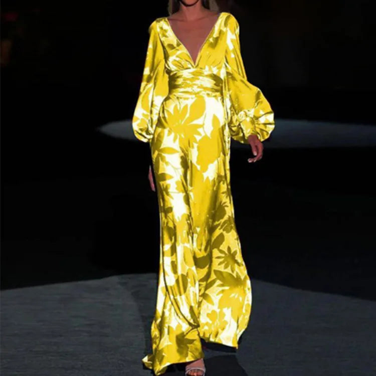 Myra | Chic Flowy Maxi Dress for Effortless Day and Night Style