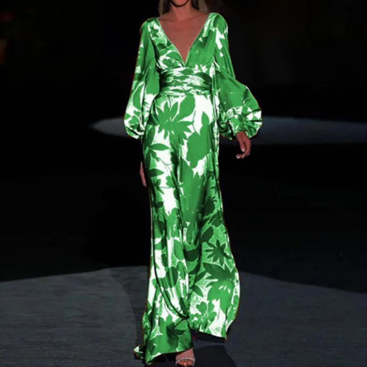 Myra | Chic Flowy Maxi Dress for Effortless Day and Night Style