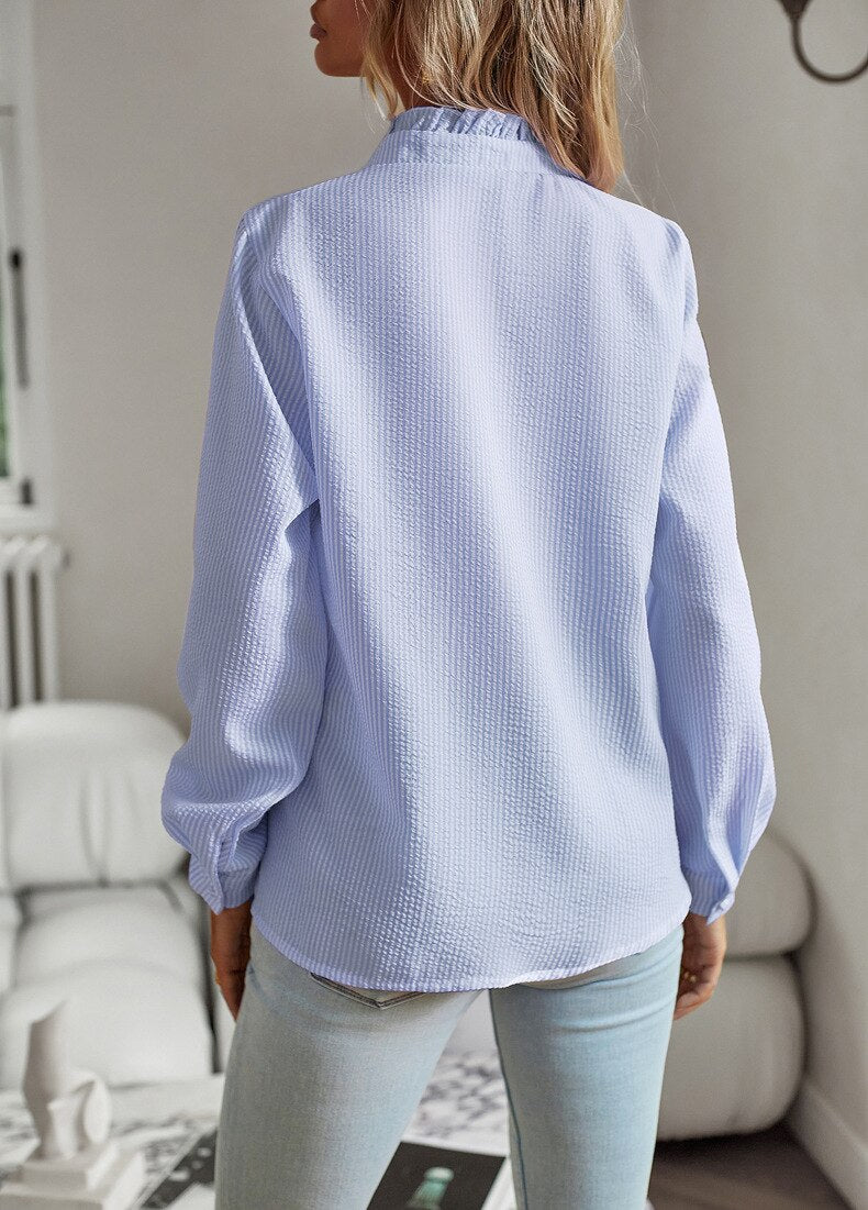Christina | Stylish Ruffle Blouse for Women
