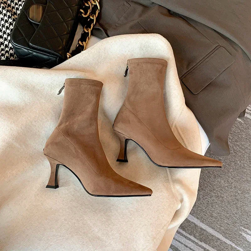 Alondra | Women's Pointed Heel Boots
