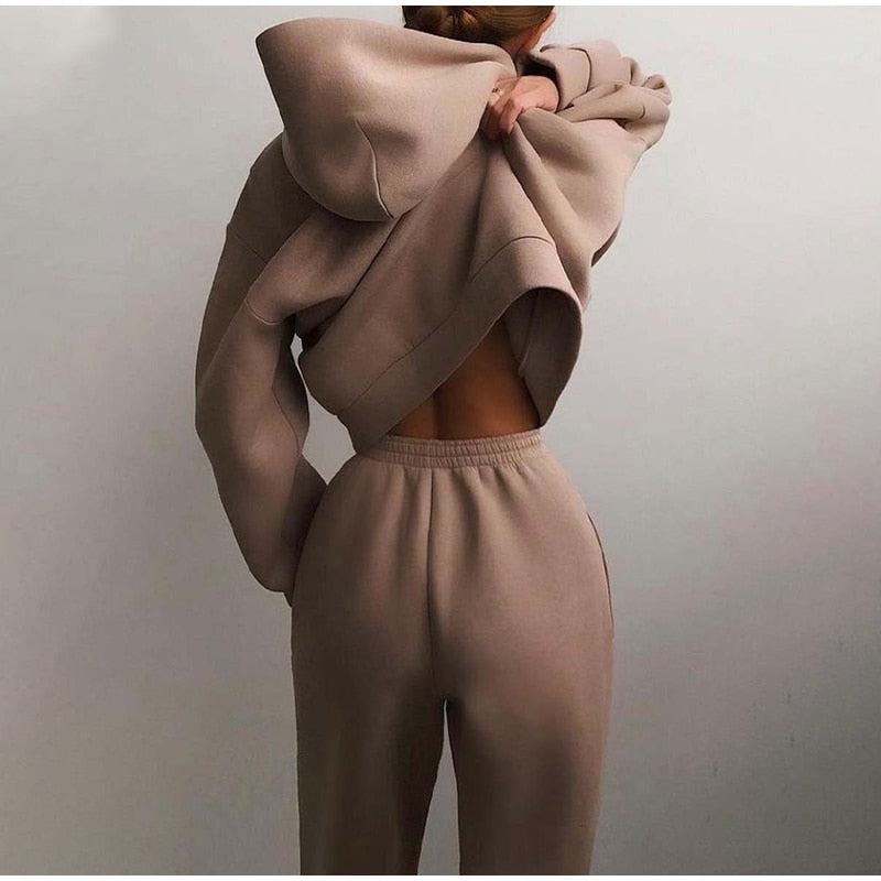 Belinda | Women's Relaxed Fit Hoodie Jogger Set