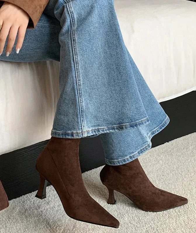 Alondra | Women's Pointed Heel Boots