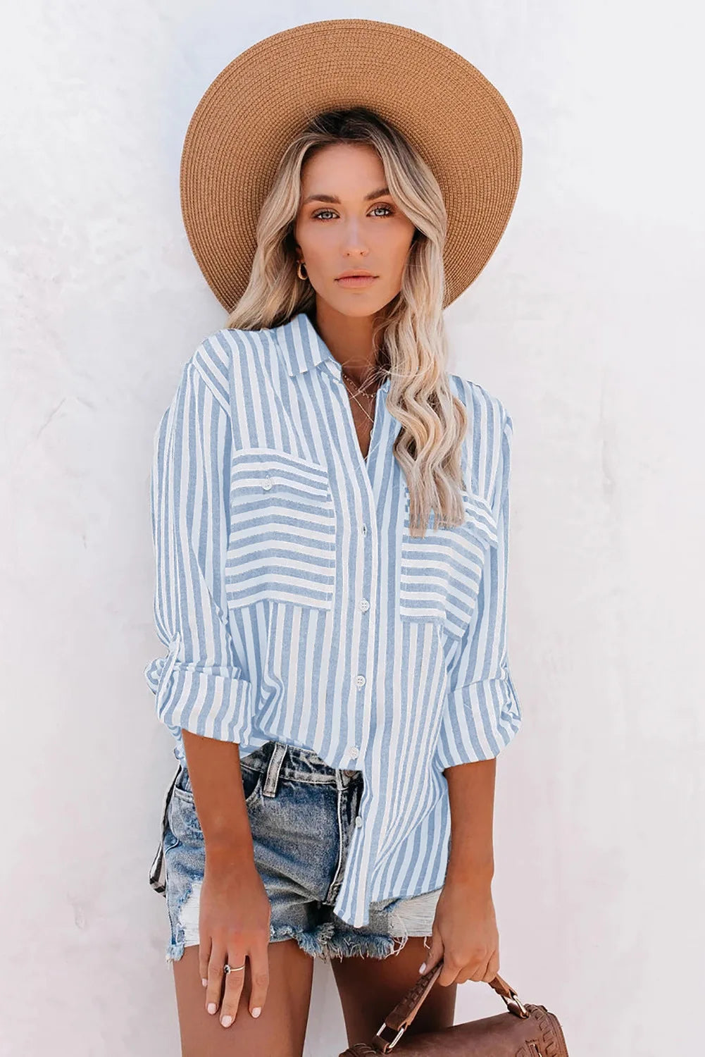 Cheryl | Striped Blouse for Women - Effortlessly Stylish Casual Chic