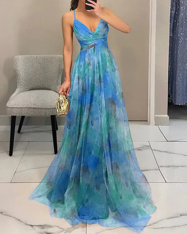 Poppy | Floral Maxi Dress for Effortless Elegance