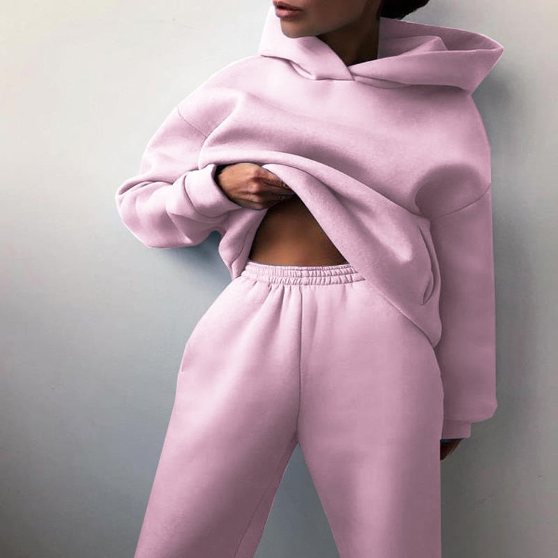 Belinda | Women's Relaxed Fit Hoodie Jogger Set
