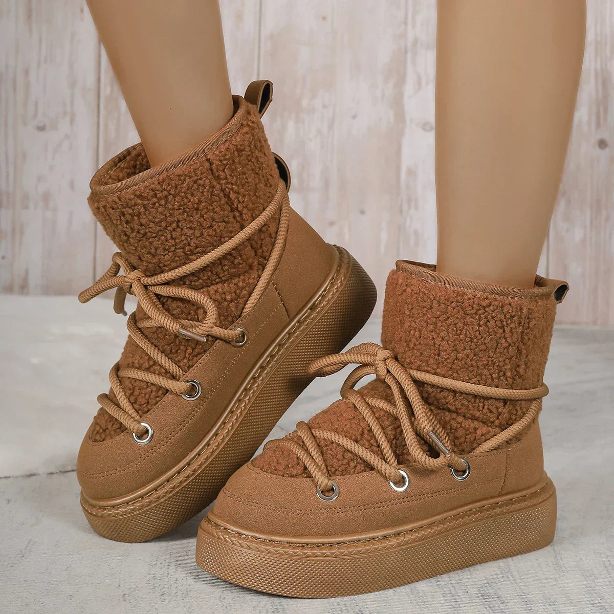 Ximena | Women's Lace-Up Winter Boots