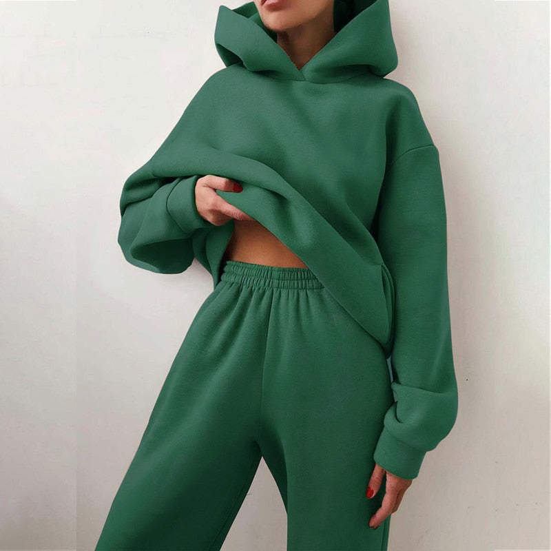 Belinda | Women's Relaxed Fit Hoodie Jogger Set