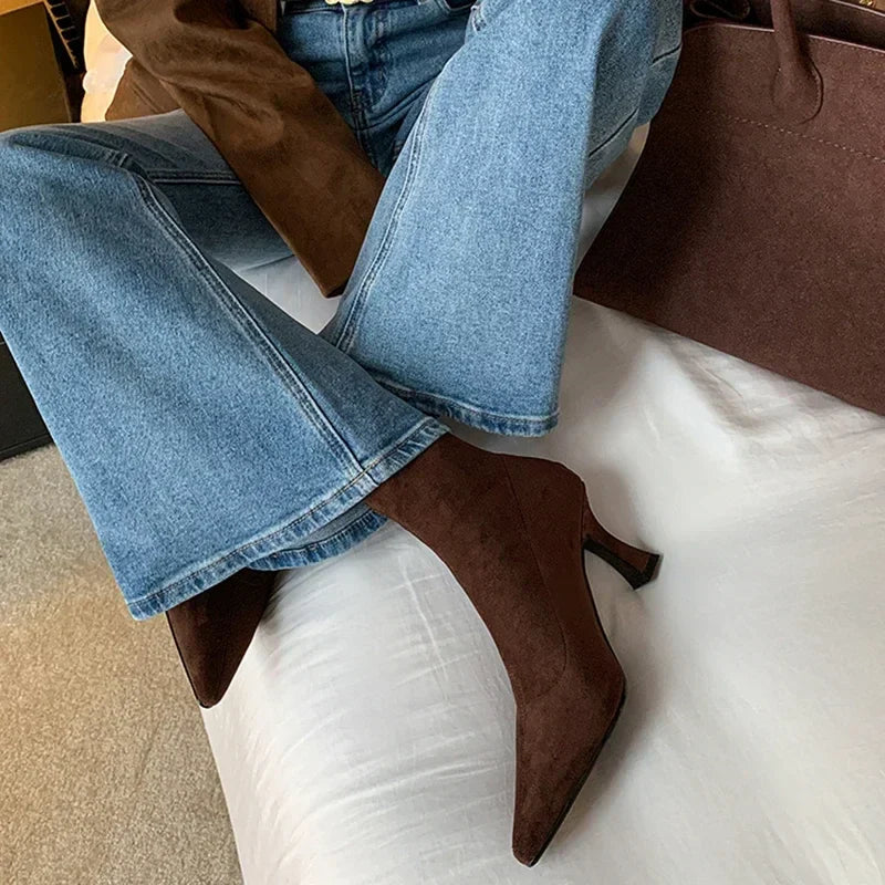 Alondra | Women's Pointed Heel Boots