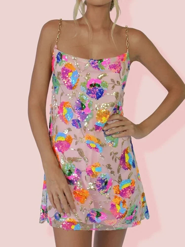 Luciana | Elegant Floral Dress for Summer Dreams