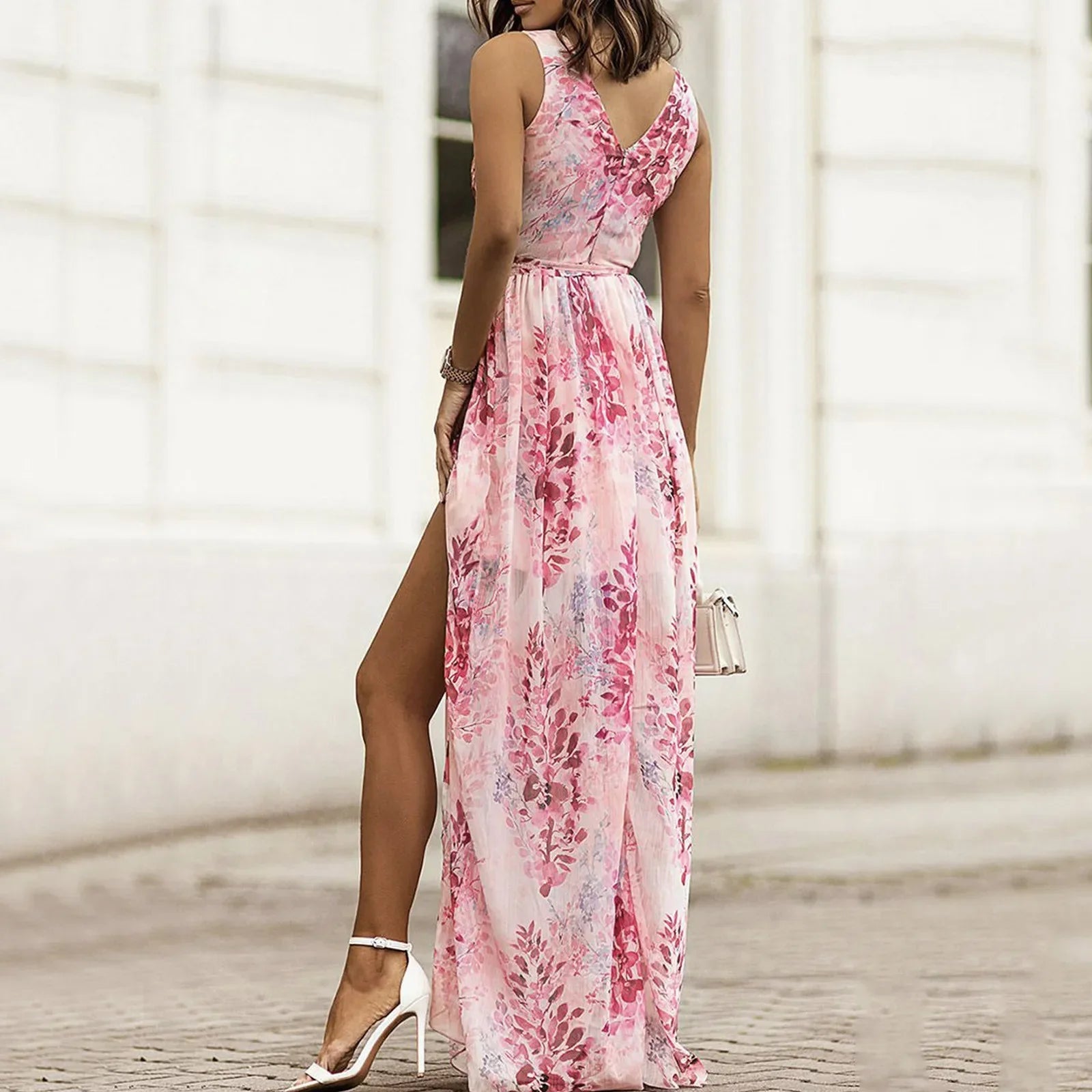 Janna | Chic Slit Maxi Dress for Any Event