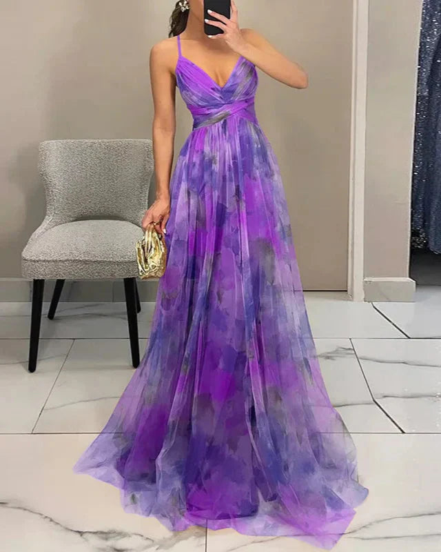 Poppy | Floral Maxi Dress for Effortless Elegance