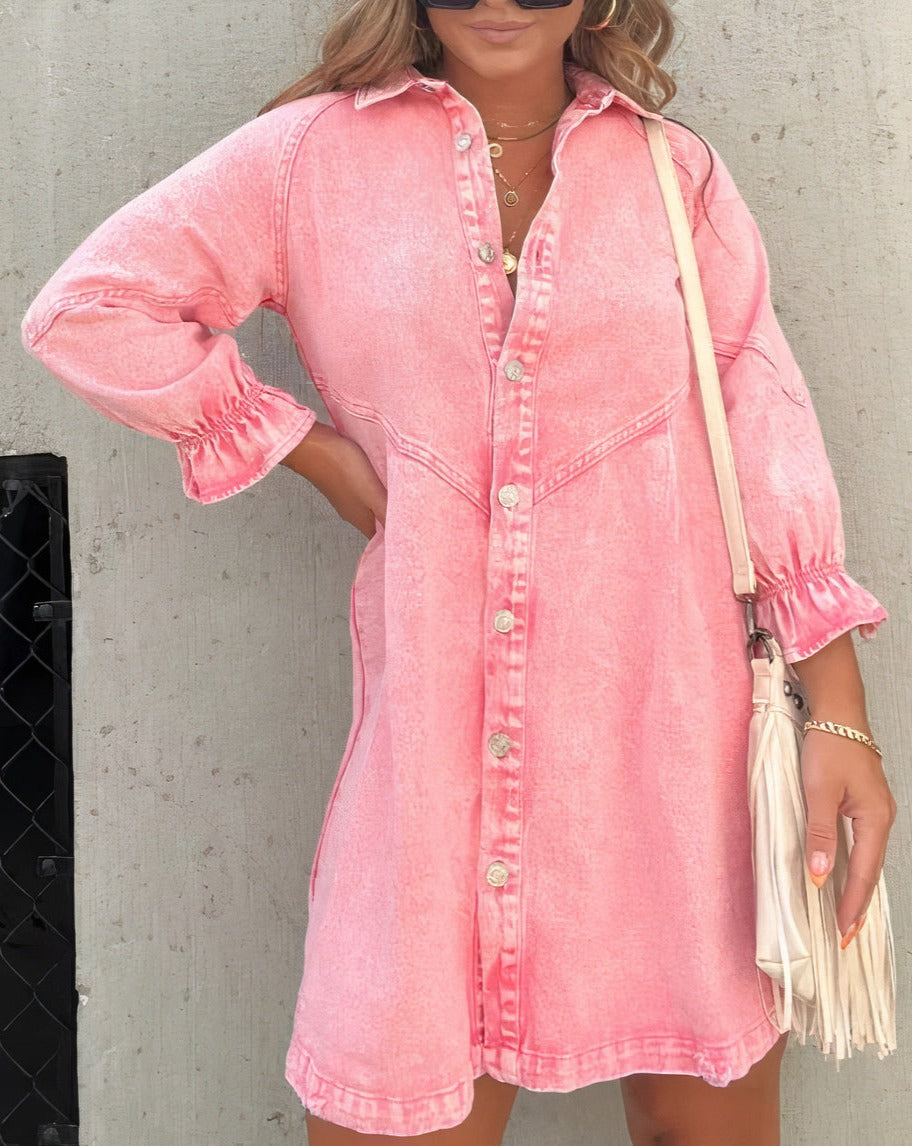 Leah | Chic Denim Dress for Women