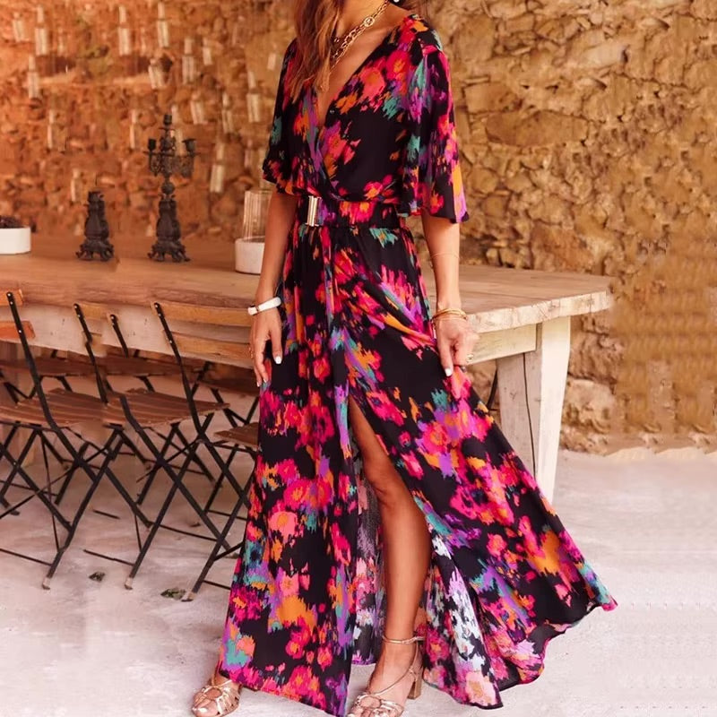 Jasmine | Bohemian Summer Long Maxi Dress