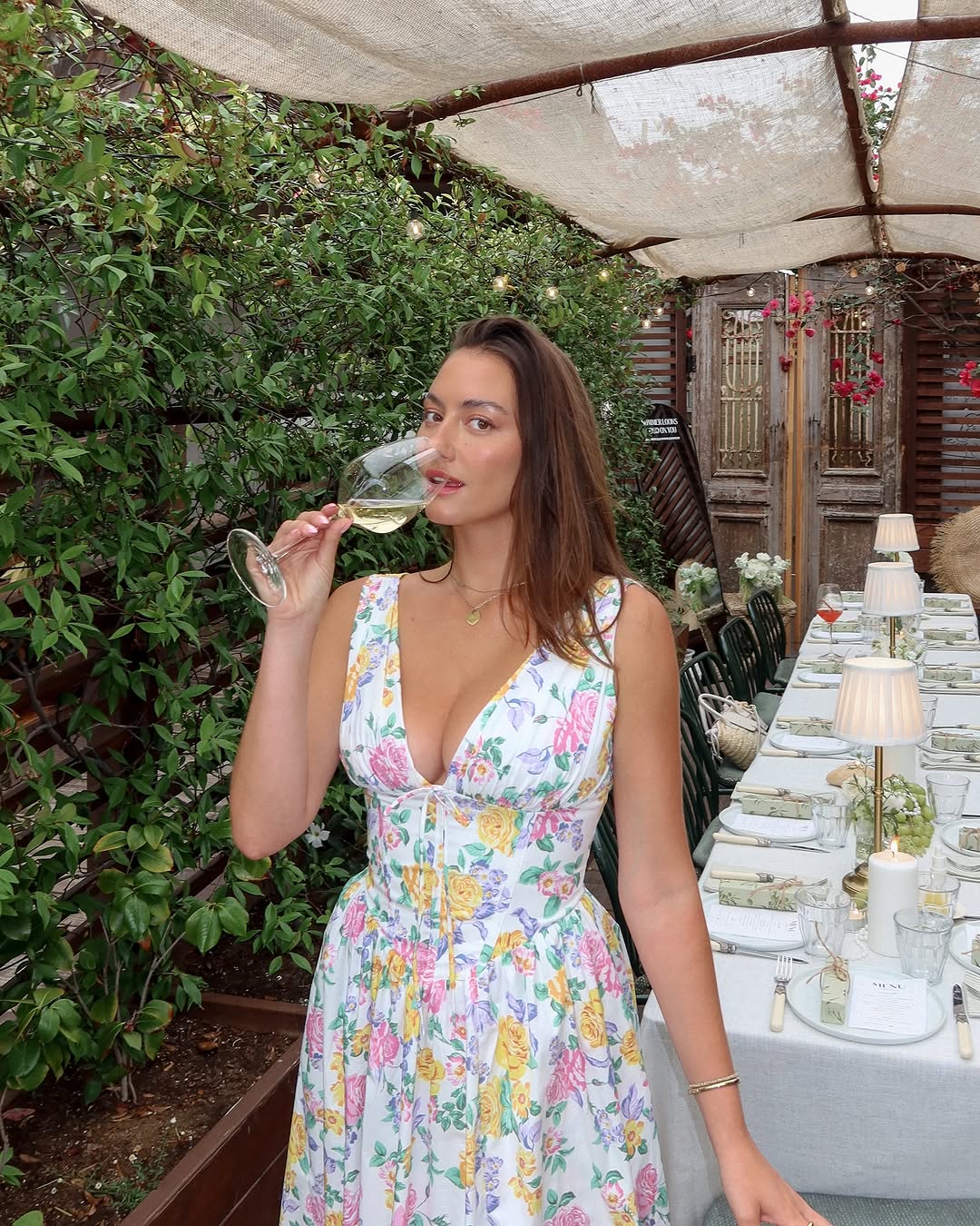 Milena | Chic Floral Dress for Effortless Summer Style