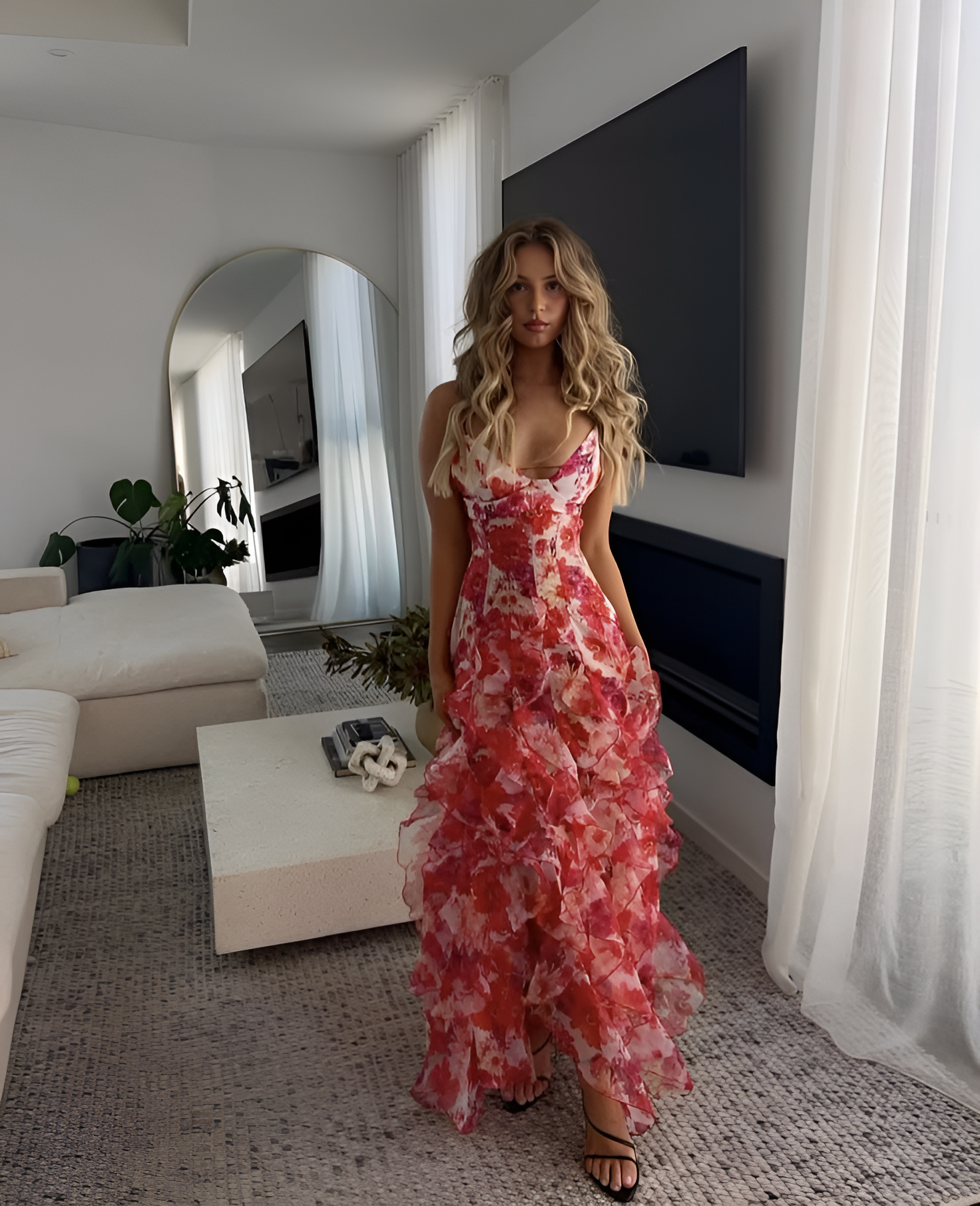 Imogen | Elegant Floral Maxi Dress for Special Occasions