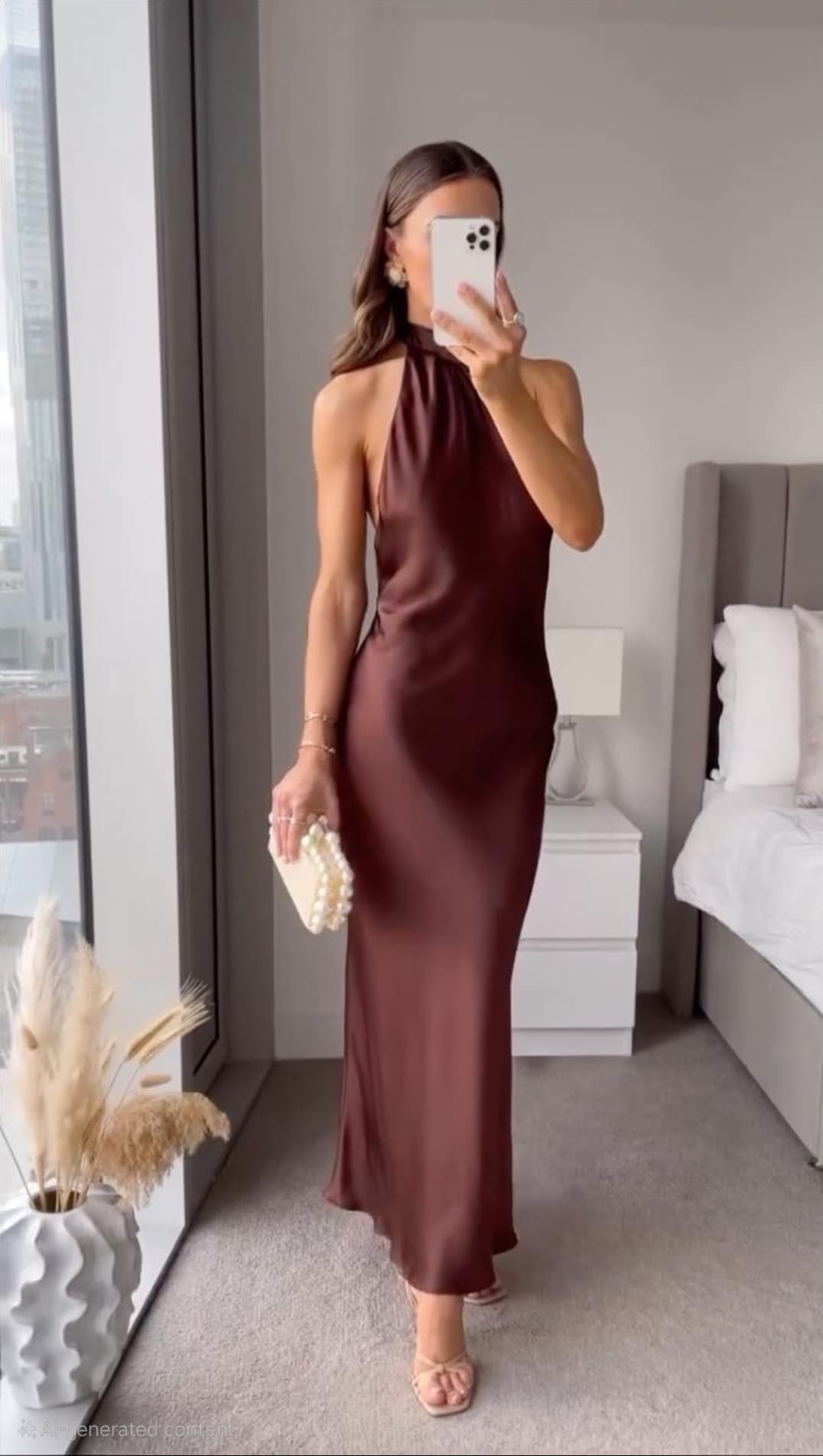 Nadia | Luxe Velvet Dusk Midi Dress for Sophisticated Evenings