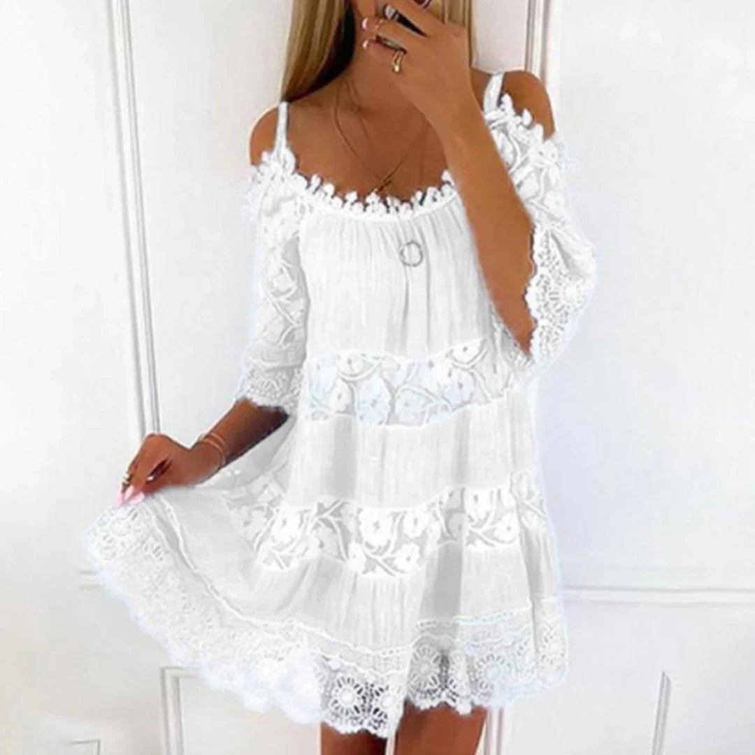 Jamie | Stylish Cold-Shoulder Summer Dress for Women