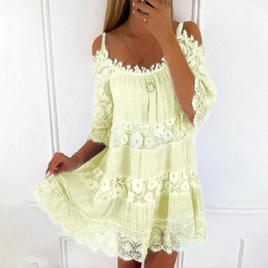 Jamie | Stylish Cold-Shoulder Summer Dress for Women
