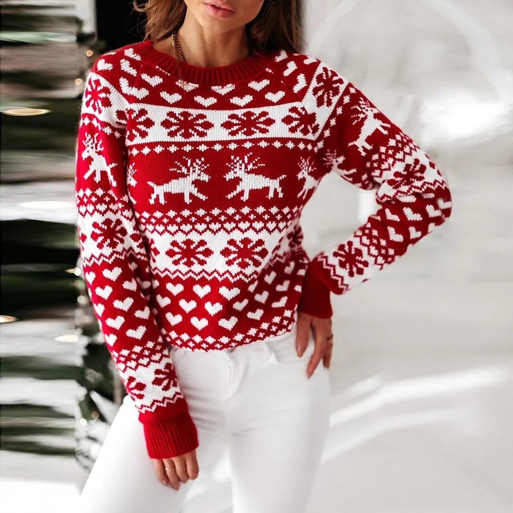 Alvira | Women's Fitted Christmas Jumper