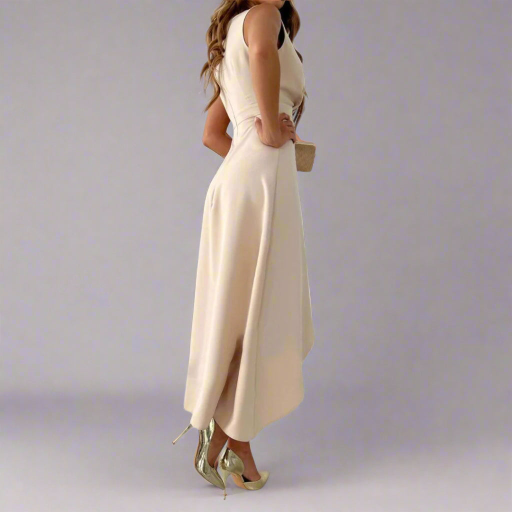 Myfanwy | Chic Midi Dress for Elegant Events