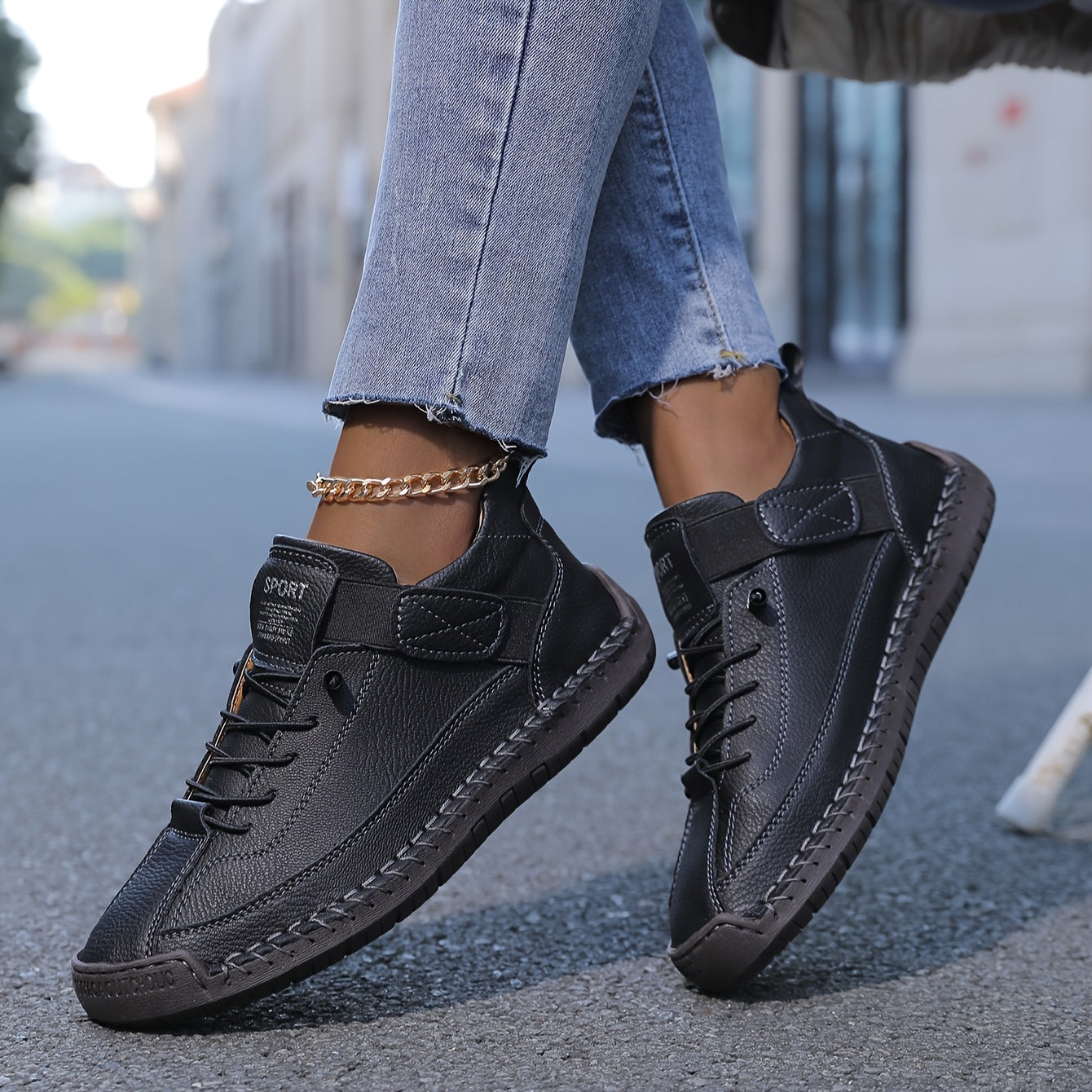 Annika | Orthopedic Lace-Up Sneakers