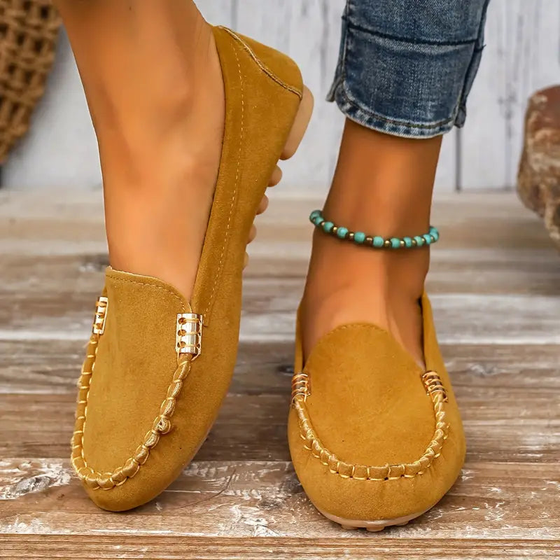 Clotilde | Women's Casual Slip-On Flats - Breathable and Stylish
