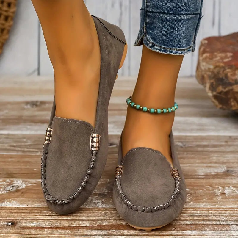 Clotilde | Women's Casual Slip-On Flats - Breathable and Stylish