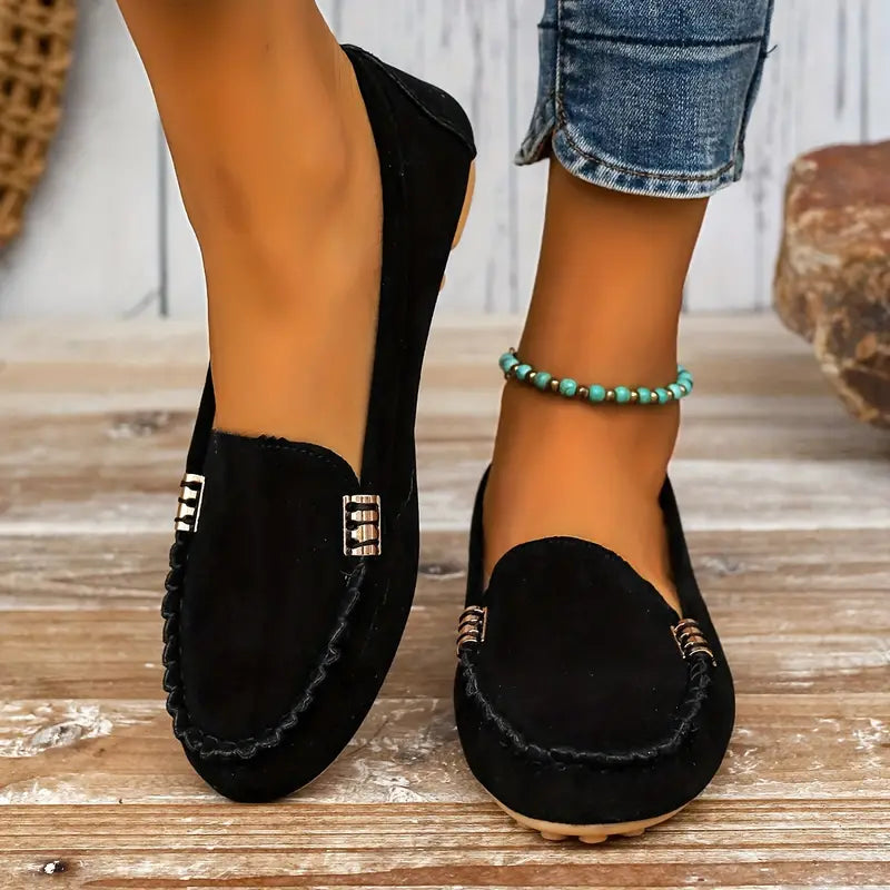 Clotilde | Women's Casual Slip-On Flats - Breathable and Stylish