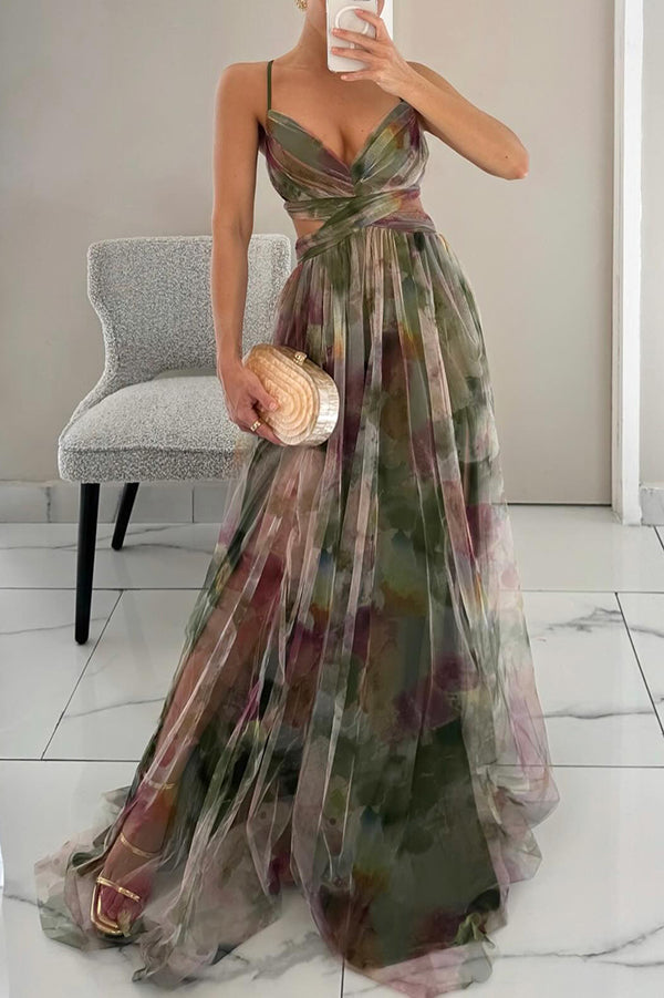 Poppy | Floral Maxi Dress for Effortless Elegance