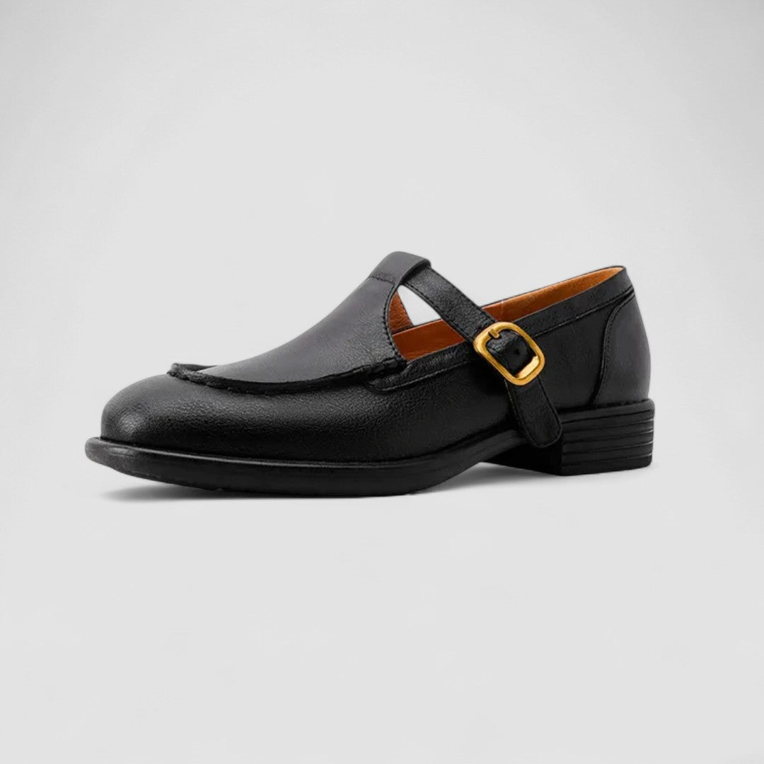 Zinnia | Women's Closed Toe Buckle Mary Jane Shoes
