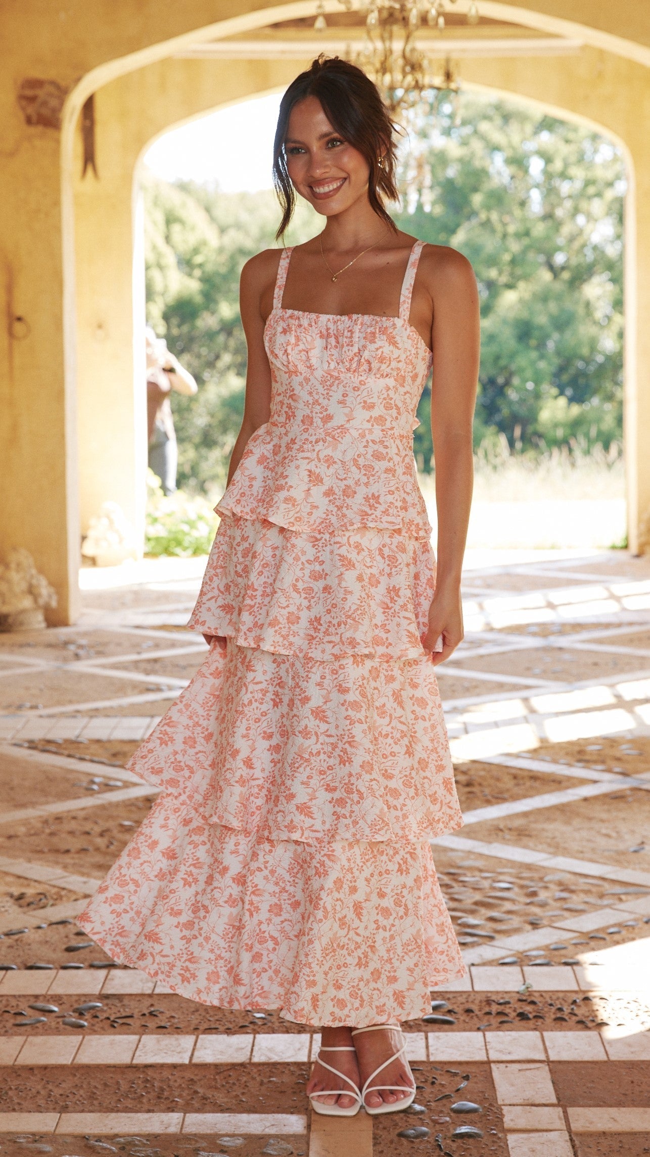 Jude | Stunning Floral Maxi Dress for Enchanting Romantic Occasions
