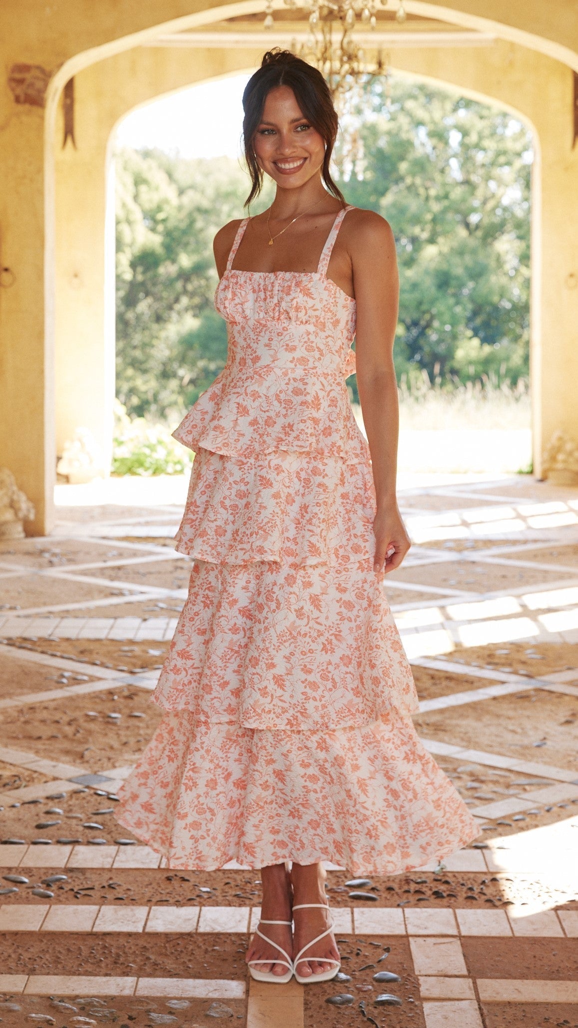 Jude | Stunning Floral Maxi Dress for Enchanting Romantic Occasions