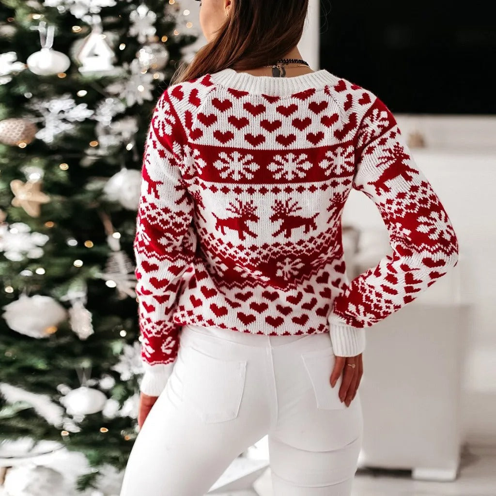 Alvira | Women's Fitted Christmas Jumper