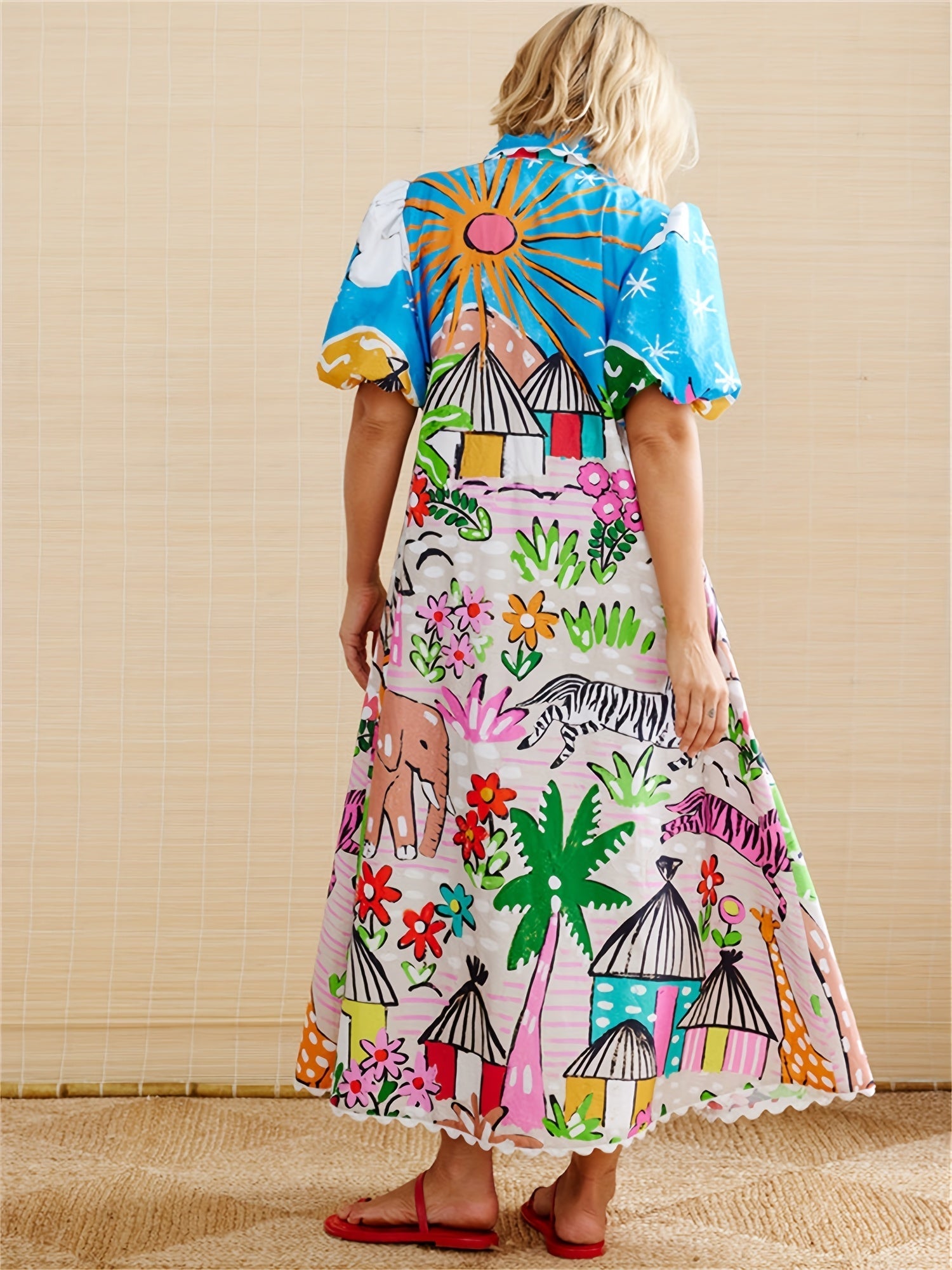 Katherine | Stylish Midi Dress for Summer Elegance