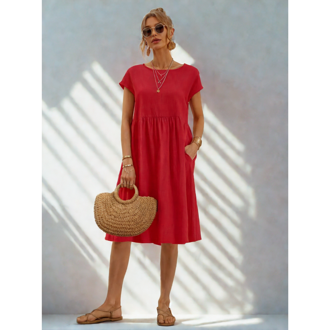 Liz | Chic Casual Pocket Dress for Ultimate Everyday Comfort