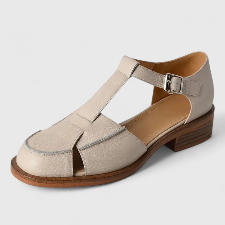 Ursula | Orthopedic T-Strap Shoes