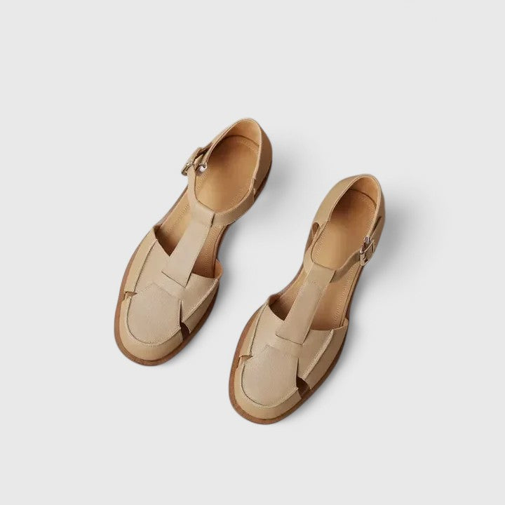 Ursula | Orthopedic T-Strap Shoes