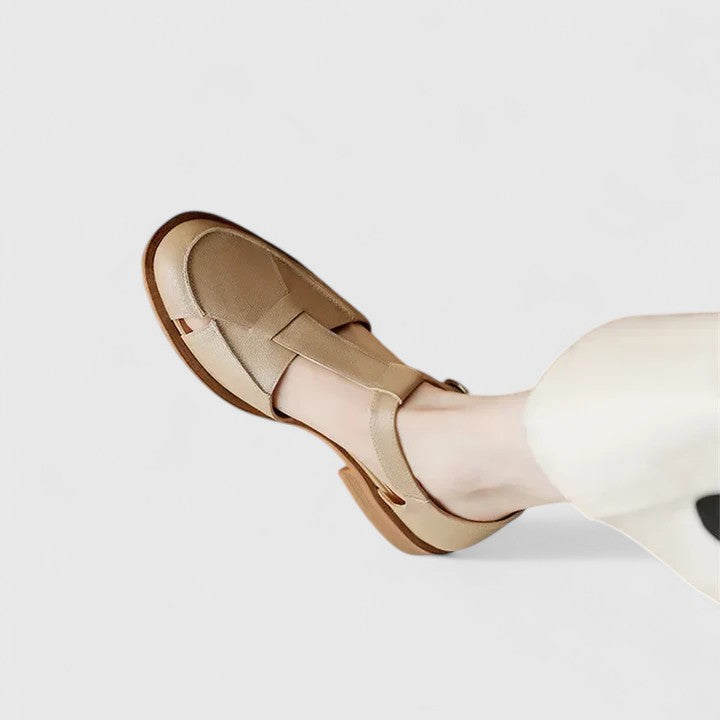 Ursula | Orthopedic T-Strap Shoes