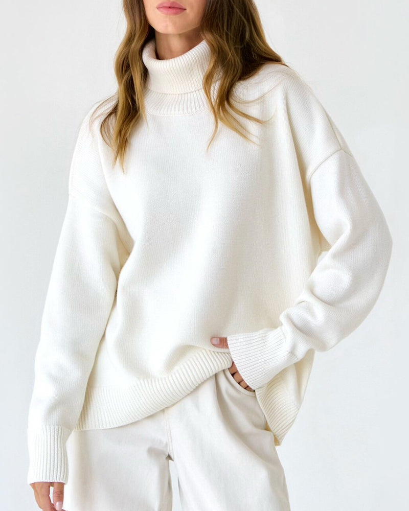 Alyxandria | Women's Oversized Roll Neck Jumper